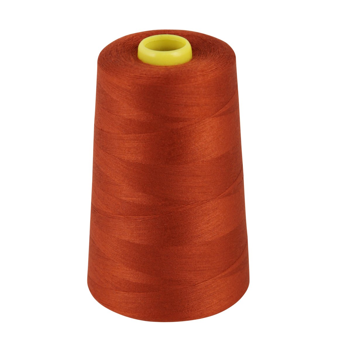 Overlock-Garn, Polyester, 4 Spulen pro 4572 m Läuflänge, verschiedene Farben erhältlich braun