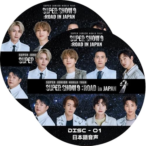 SUPER JUNIOR DVD SUPER JUNIOR WORLD TOUR SUPER SHOW 9 ROAD in JAPAN (2023.03.19#2枚セット) 日本語音声/SJ DVD