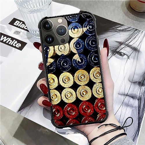 Coque iPhone 15 robuste antichoc motif drapeau rouge et blanc double couche