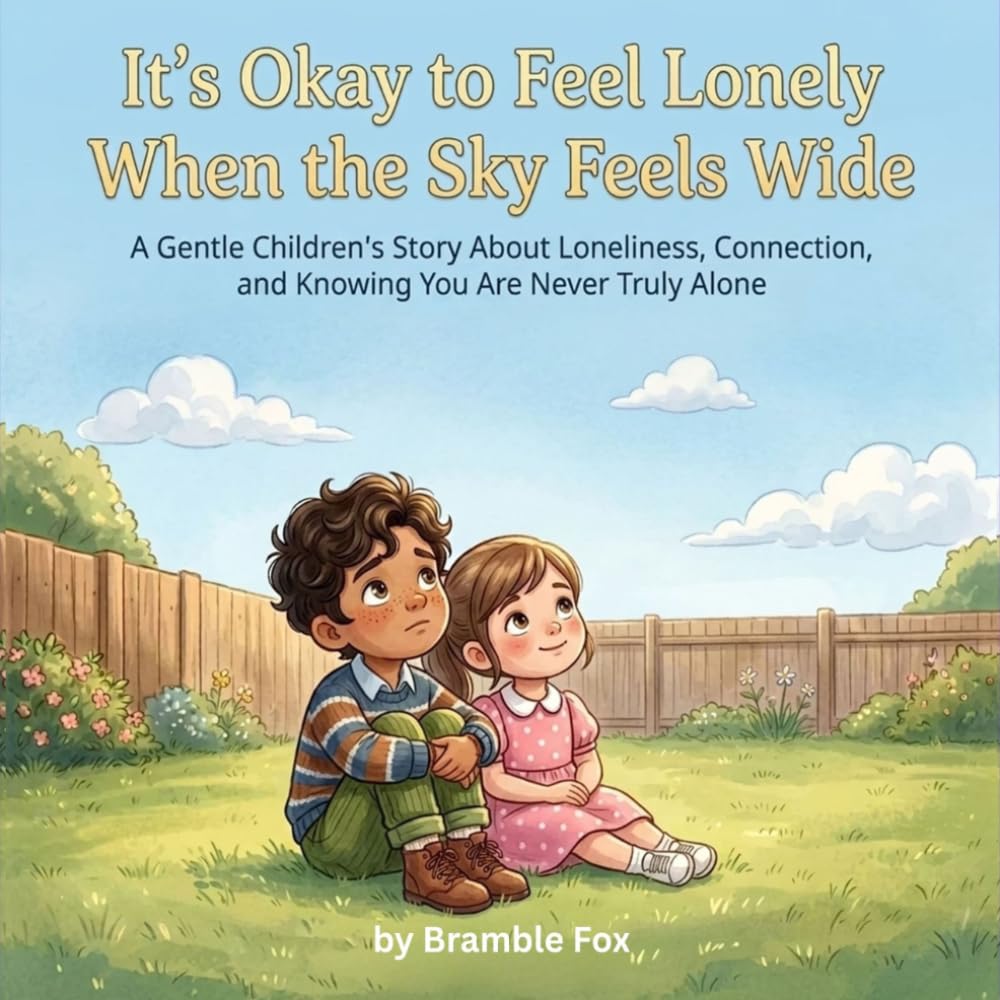 It's Okay to Feel Lonely When the Sky Feels Wide: A Gentle Children's Story About Feeling Lonely and Finding Belonging for Kids Ages 3–8