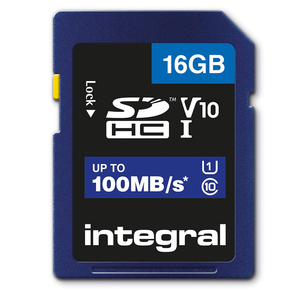 Integral Carte Mémoire 64Go SDXC Haute Vitesse jusqu'à 100MB/s Classe 10, V10, UHS1, U1 + Adaptateur SD