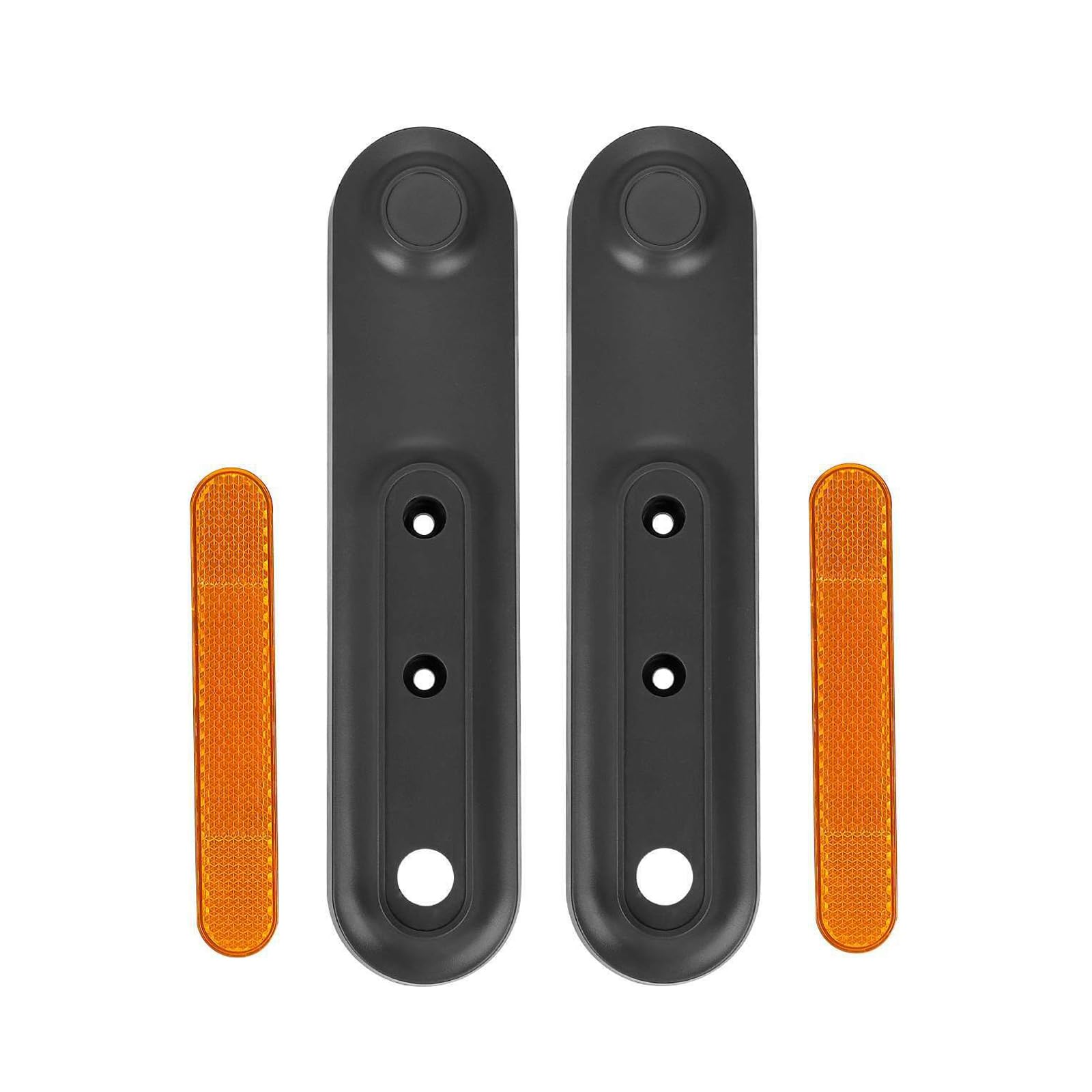 CHENZILIN Scooter Wheel Covers Protective Shell Reflector Electric Scooter Side Reflective Strips Night Decoration Part