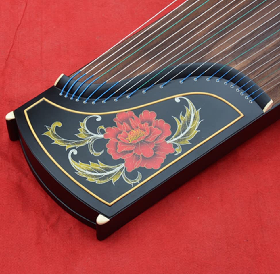 Amazon | 中国古筝 貝彫刻クラフト 21弦 163cm | 弦楽器 | 楽器・音響機器