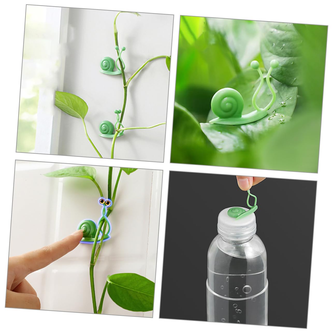 Toddmomy 200pezzi Clip per Rampicanti per per Fissaggio Facile e Resistente Danneggiare