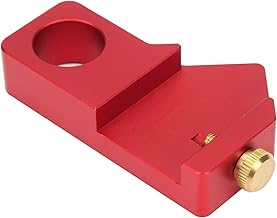 Localizador de rabiscos, ajustador de posicionamento de régua de medição de marcenaria durável para marcação de marcenaria para posicionador de medição(vermelho)