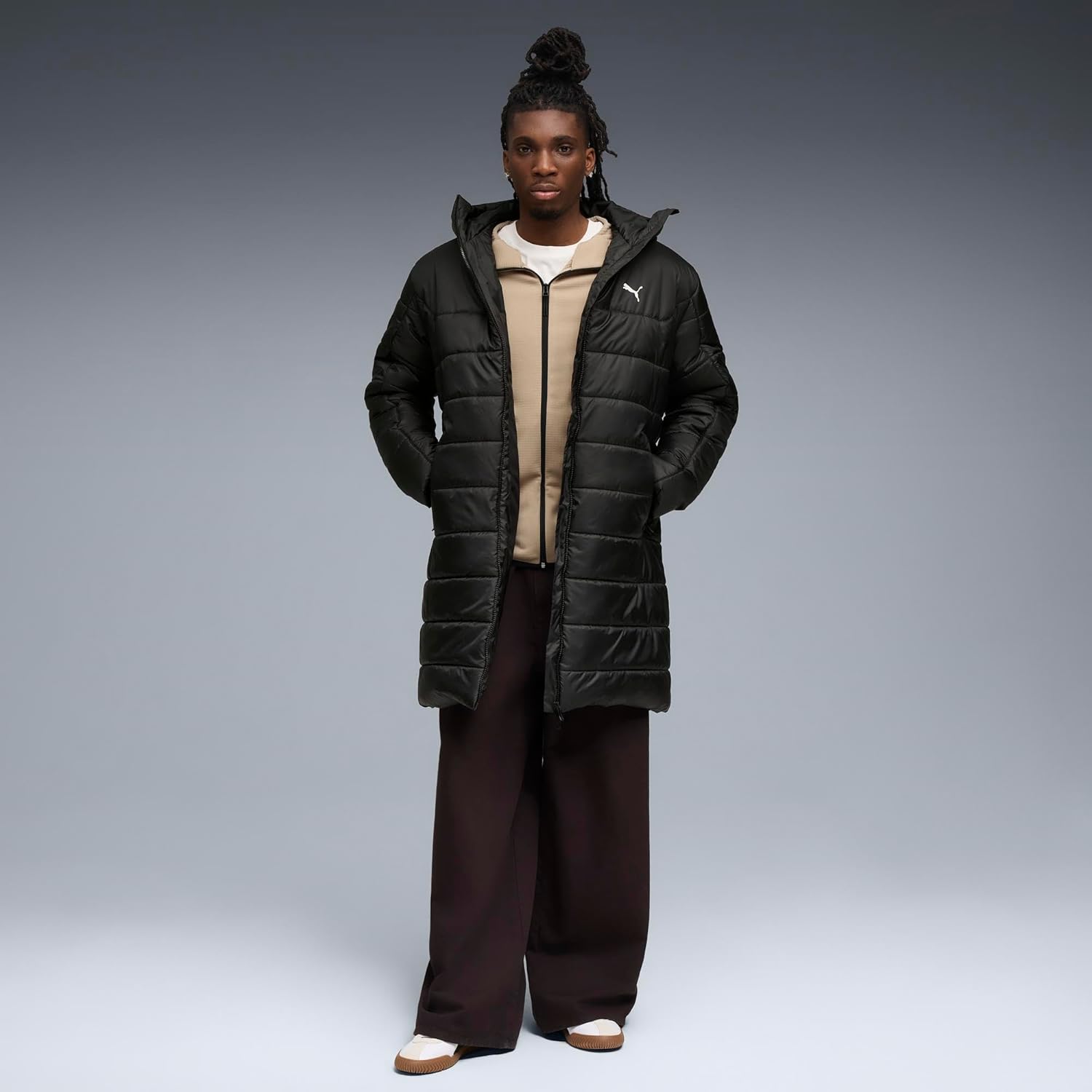 [プーマ] カジュアル スポーツ コート アウター 中綿 ESS フーデッド パデッド パーカー 690926 メンズ