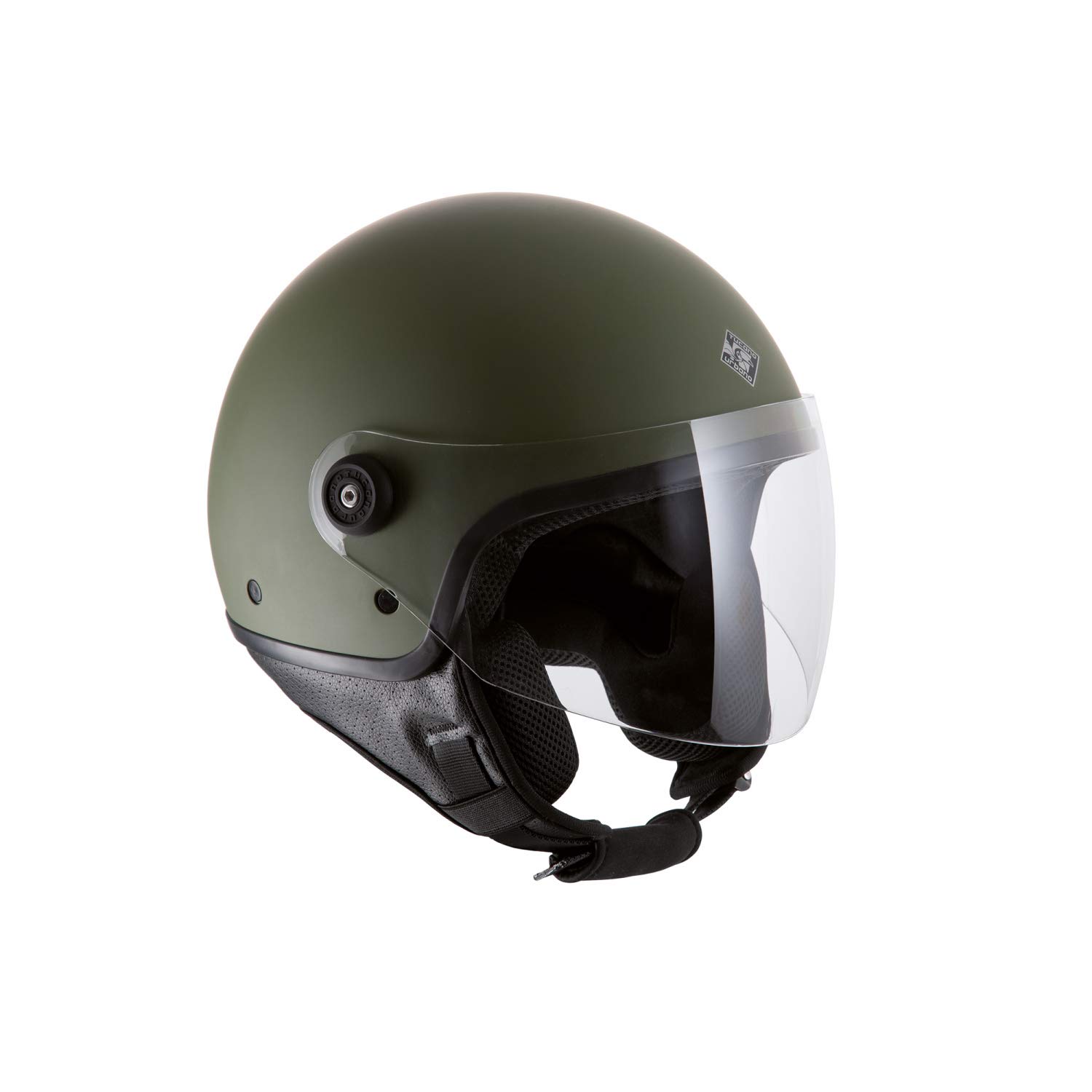 Tucano Urbano EL JETTIN męski kask motocyklowy, Airborne, zielony, matowy, rozmiar L