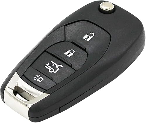 Miniatura 5 de Fundas para llavero de coche para Chevrolet Cruze Aveo 2014-2018, 4 botones con llave remota