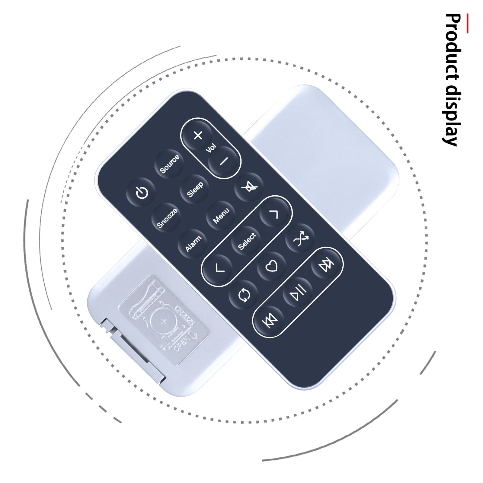 New Replacement Remote Control for PURE Contour 100Di, black - Image 4