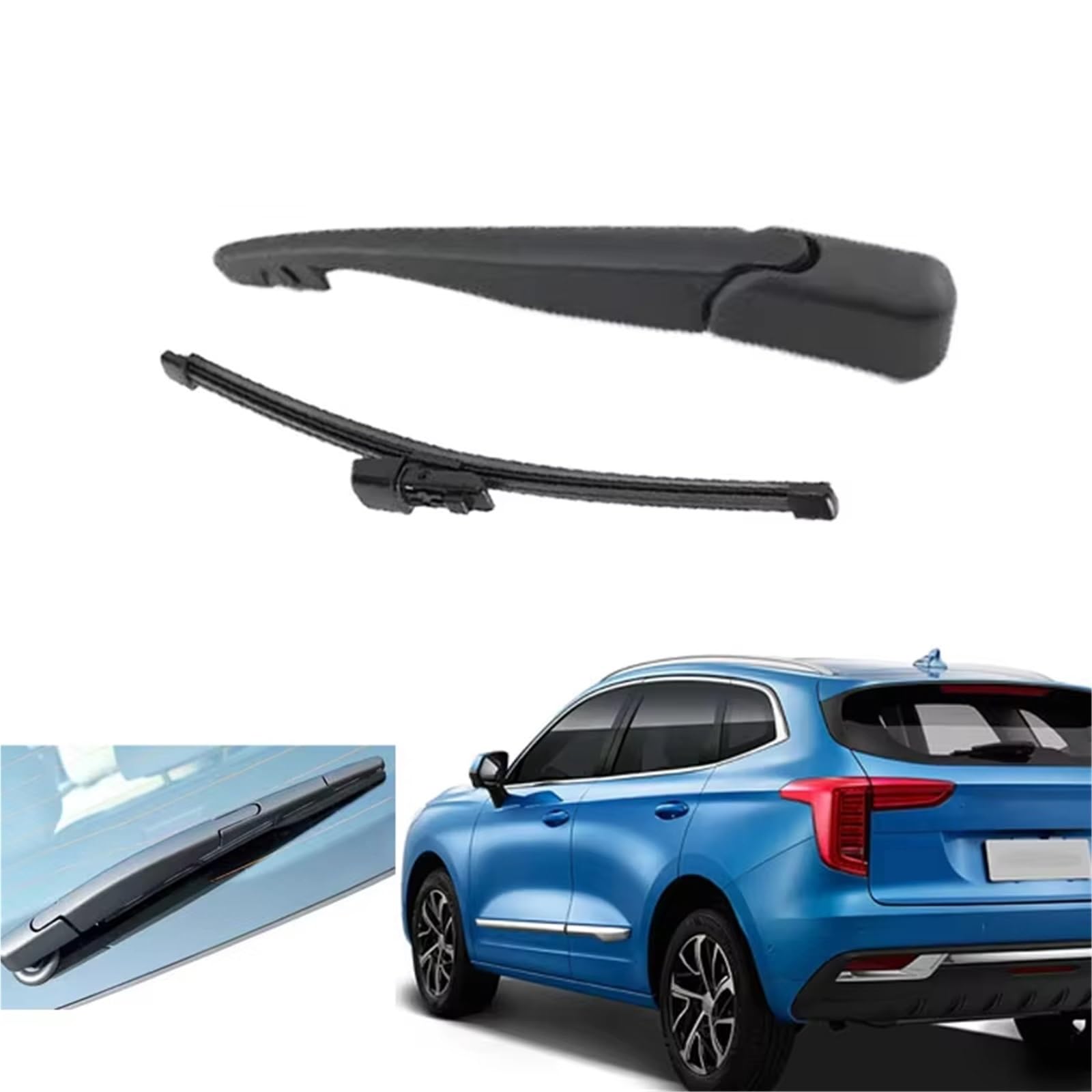 Limpiaparabrisas Trasero Coche Reemplazo Para Haval Para Jolion 2020-2024 Parabrisas Portón Trasero Ventana Cepillo De Lluvia Limpiaparabrisas 10" Escobilla Limpiaparabrisas