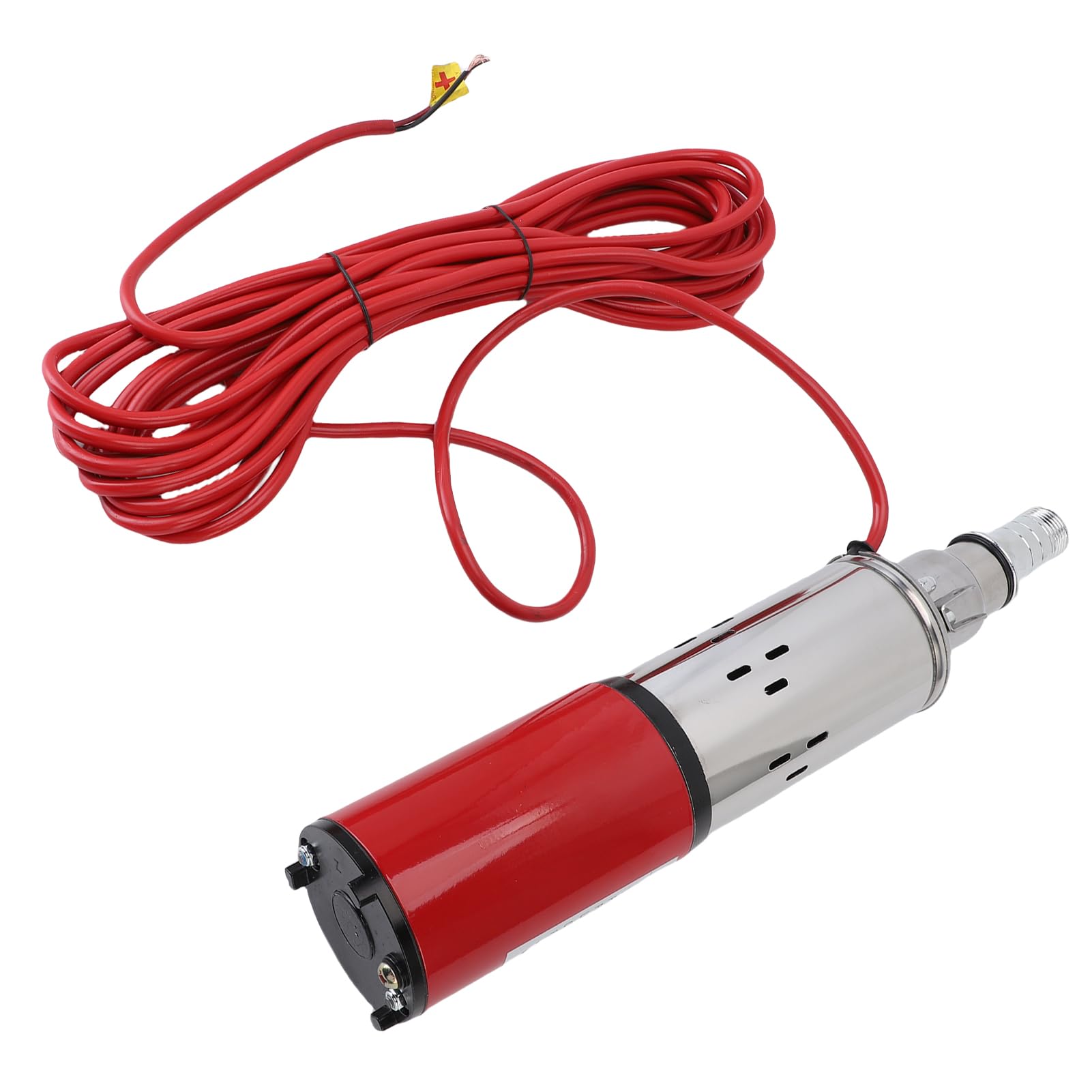 Pompa di Pozzetti Profondi Solari 340 W Pompa Sommersi in Acciaio Inossidabile per Industria, Irrigazione, Uso Domestico 6.6 Gpm 196 Piedi 1 Pollice con Biella, Portata,