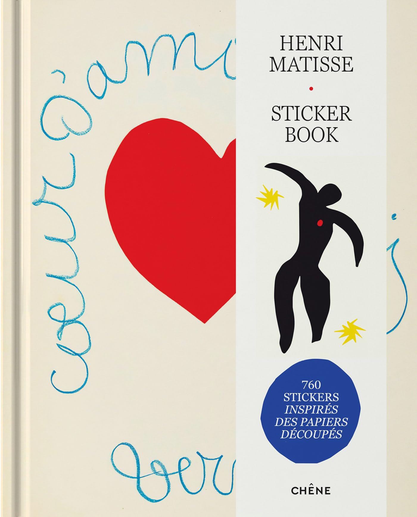 Henri Matisse Sticker Book: 760 stickers inspirés des papiers découpés