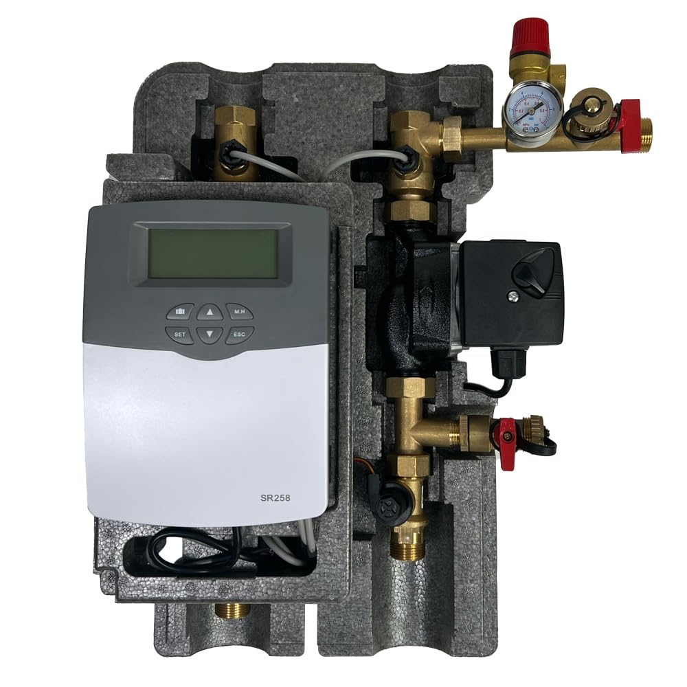 Solarstation SR21L – inkl. SR258 Solarsteuerung und Solar Hocheffizienzpumpe 15-65
