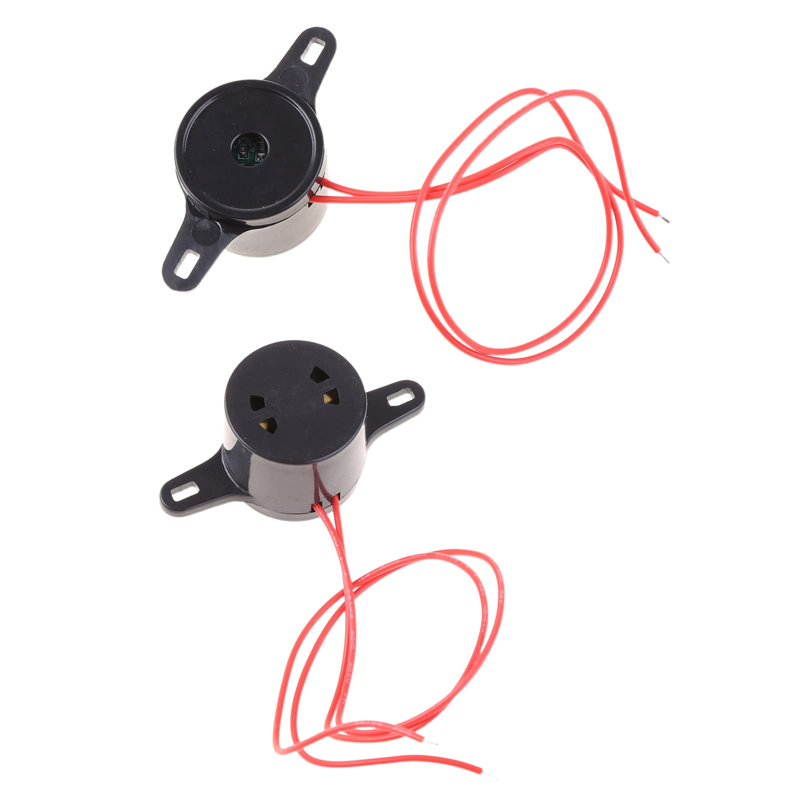 Allarme cicalino AC 220V Cicalino elettronico Allarme Continuo Sirena Impermeabile Segnale Acustico di Allarme per la casa, la Scuola, l'ospedale Nero
