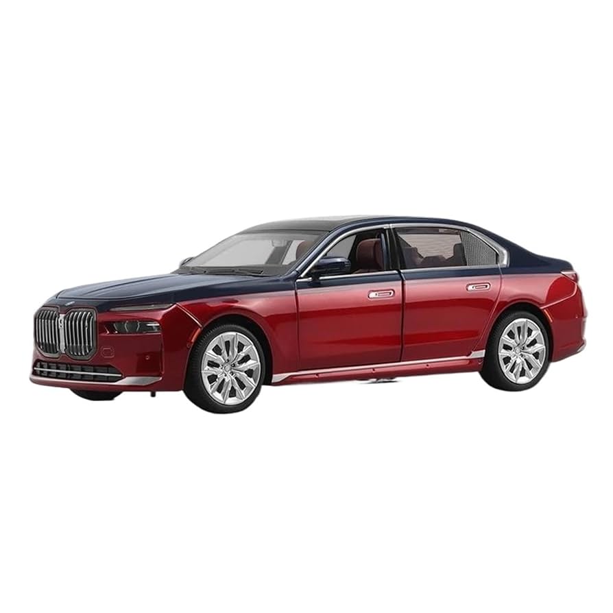 Amazon.com: 1 24 for BMW 7 Series I7 G70 Alloy Car Model