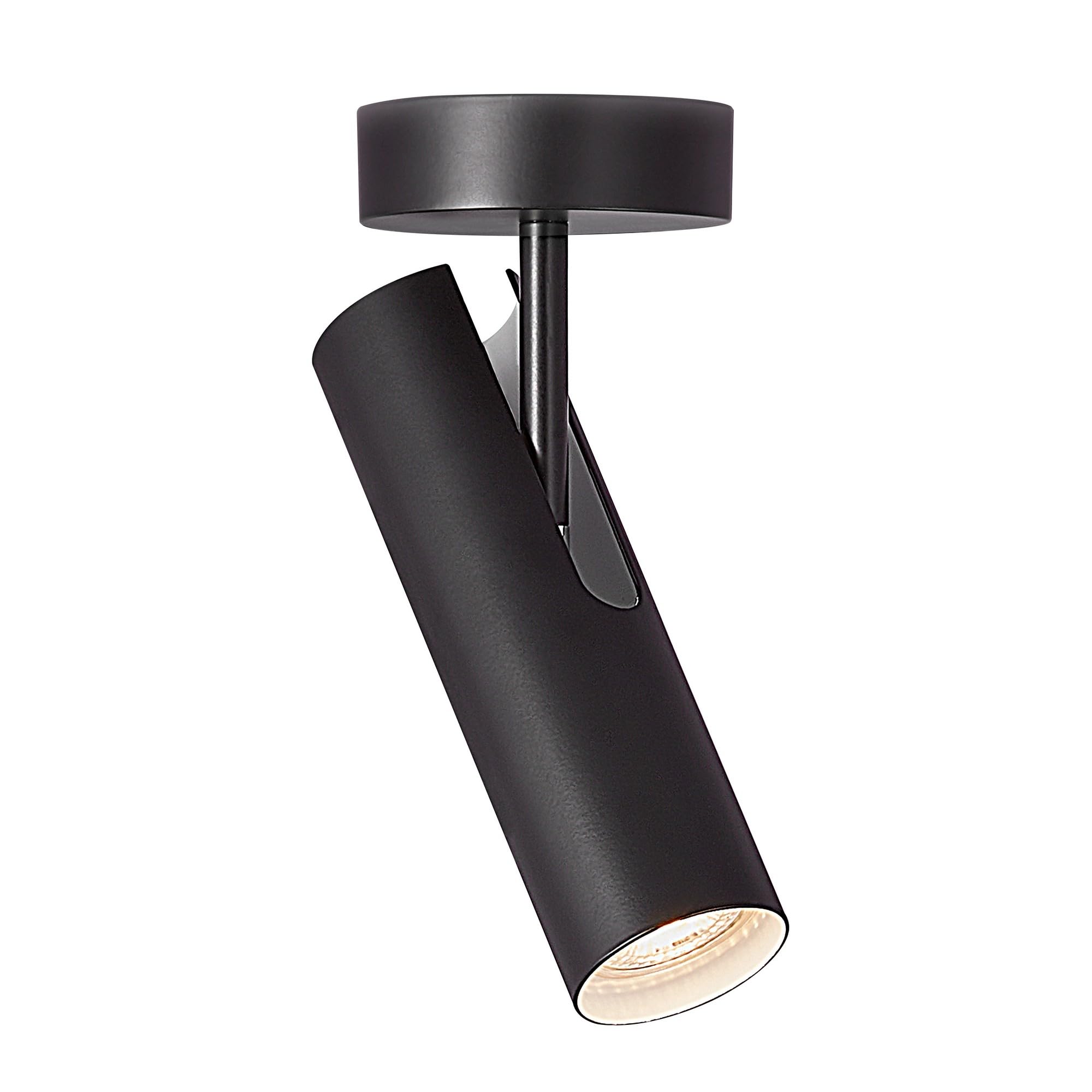 Nordlux MIB Ceiling Light Black Metal Kitchen GU10 Mains