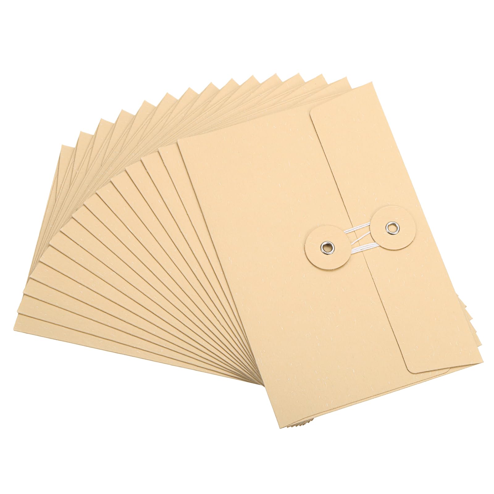 PATIKIL 4.5x6.7 Gift Card Envelopes with String Tie Closure