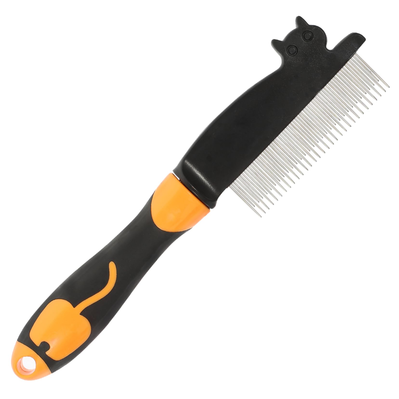 YARNOW 3 Piezas Peine Para Perros Arkansas Cepillo Despellejador Para Perros Peine Reutilizable Para Gatitos Peluquería Mascotas Aseo Abierto Acero Inoxidable