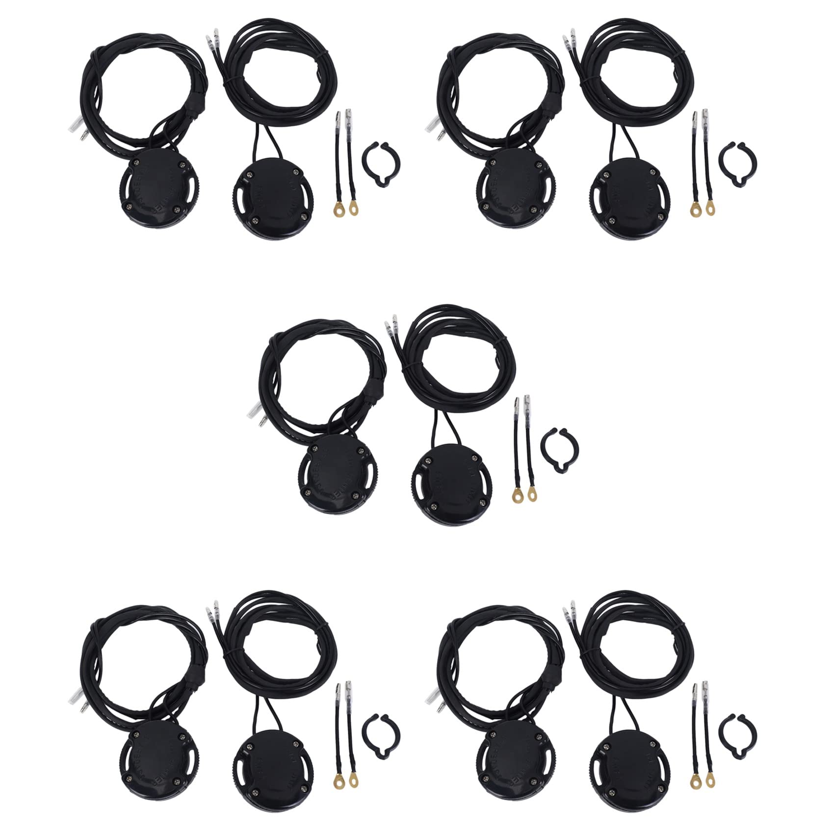 Jnchdghwa Black 10X Tilt/Trim Limit Sender Switch Set For R/Mr/Alpha One 805320A03 805130A2