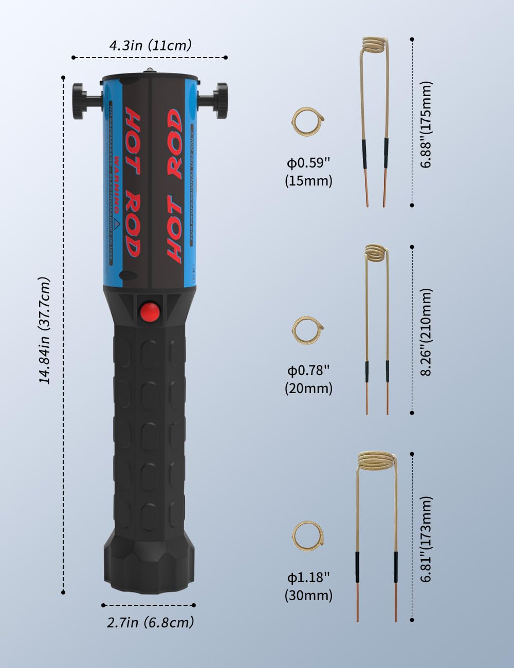 Chauffage à induction pour enlever les vis 1100 W 220 V Chauffage magnétique manuel à induction avec 8 bobines et boîte à outils portable