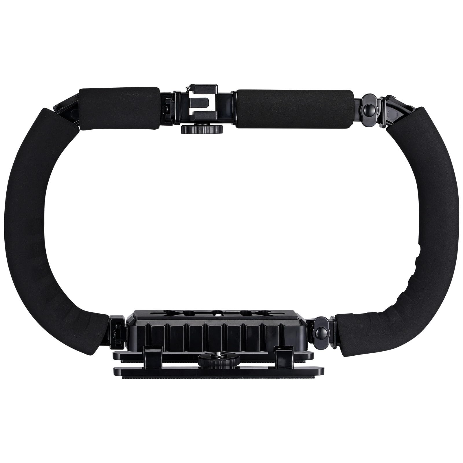 Estabilizador para Cámara de Mano Plegable Negro Rosca 1/4