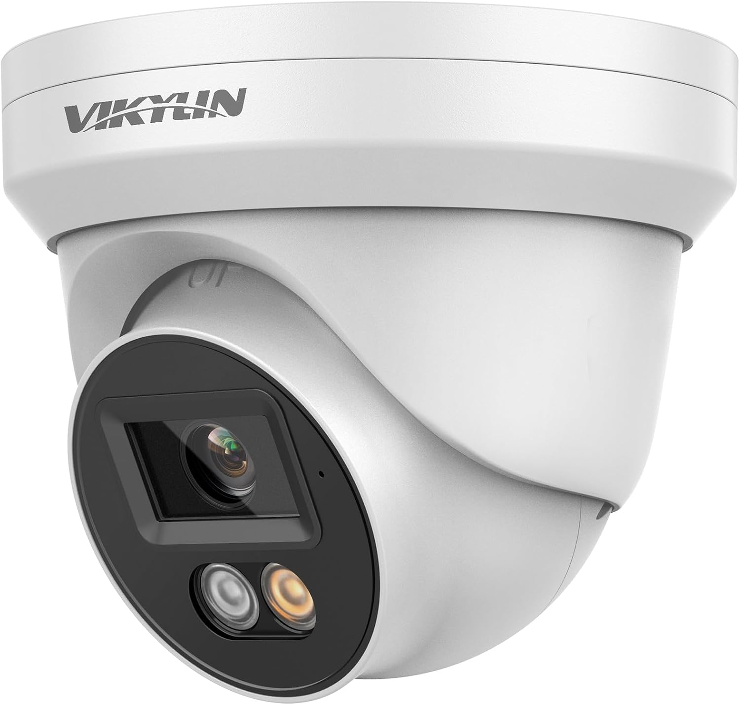 VIKYLIN 8MP IP PoE Camera, Metal Turret Security IP Camera Outdoor Wired