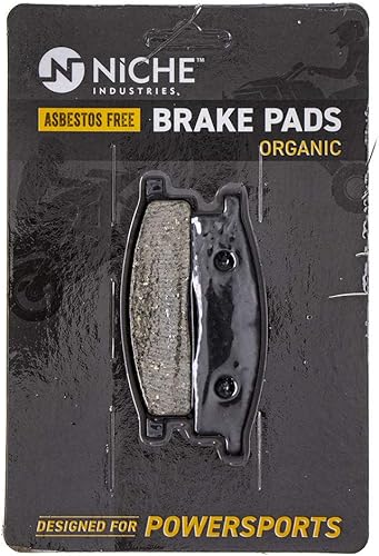 Miniatura 1 de NICHE Juego Pastillas de Freno para Yamaha TTR125 YZ80 YZ85 TTR125L TTR125LE 3UN-W0045-00-00 Frente Orgánico