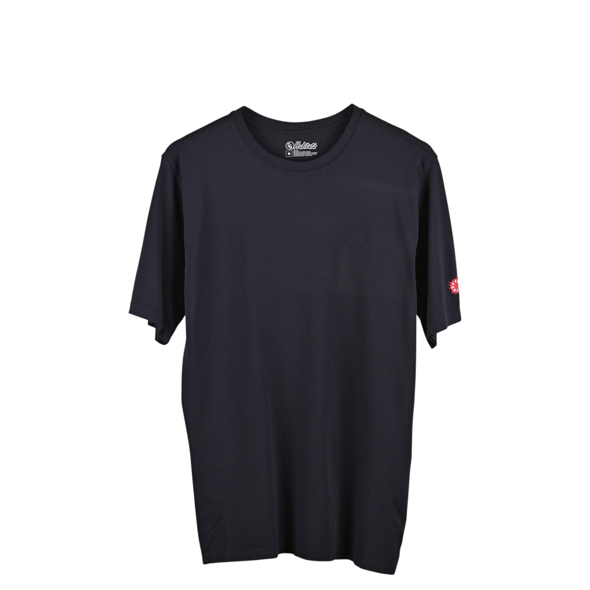 CG HABITATS Tech Blank T-Shirt for Men | UV Protection, Moisture-Wicking, Quick-Dry Athletic Tee | Lightweight Running Shirt