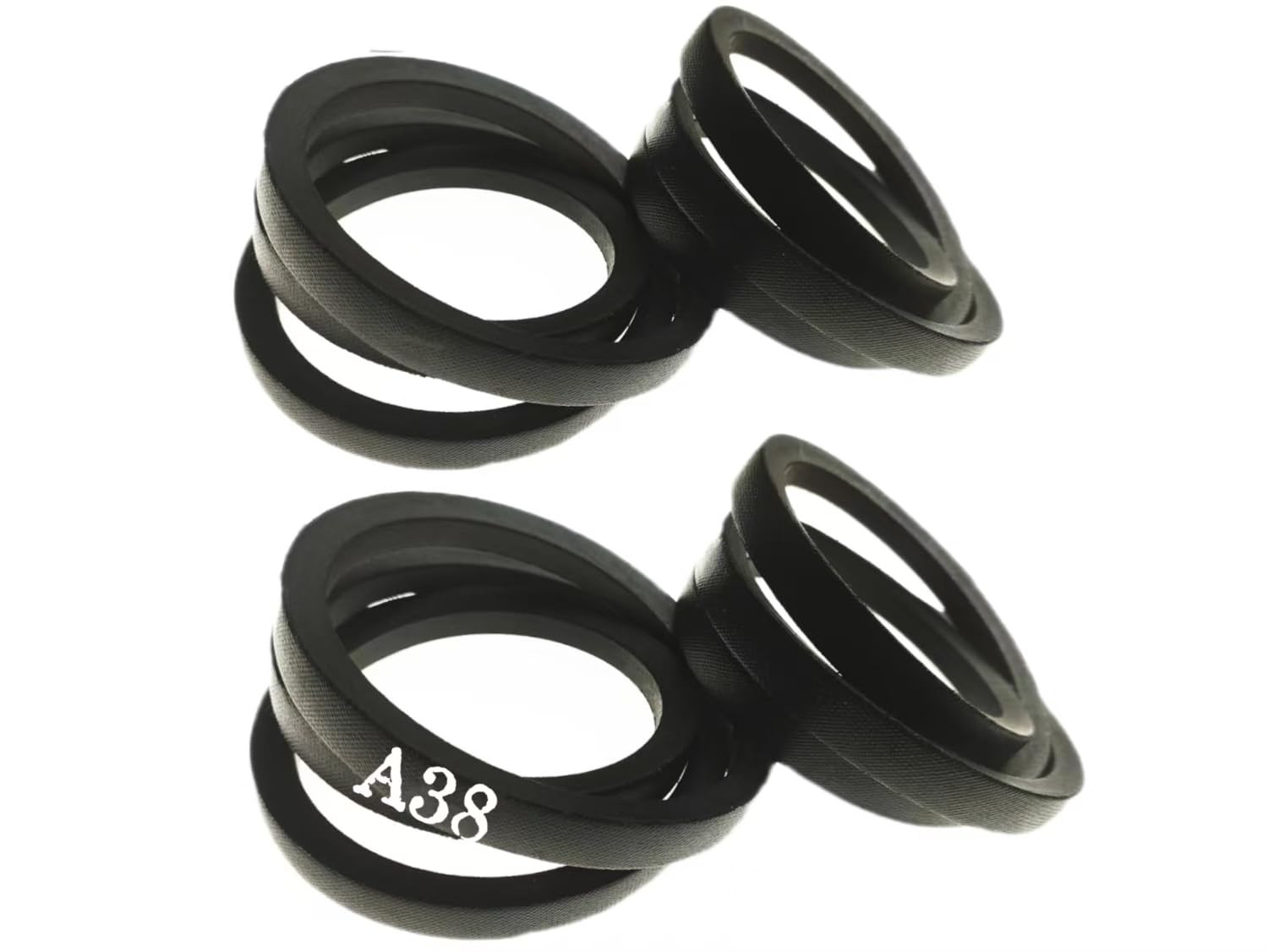 A38/ 4L400, A38 Belt, 4L400 Belt, A38 V-Belt, A38 or 4L400 Belts, A38 or 4L400 V-Belt, 1/2 x 40in 4Pcs