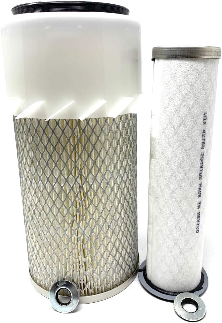 CFKIT Wix 42222 & 42769 Air Filter Set (Replacement for 6598492-6598362)