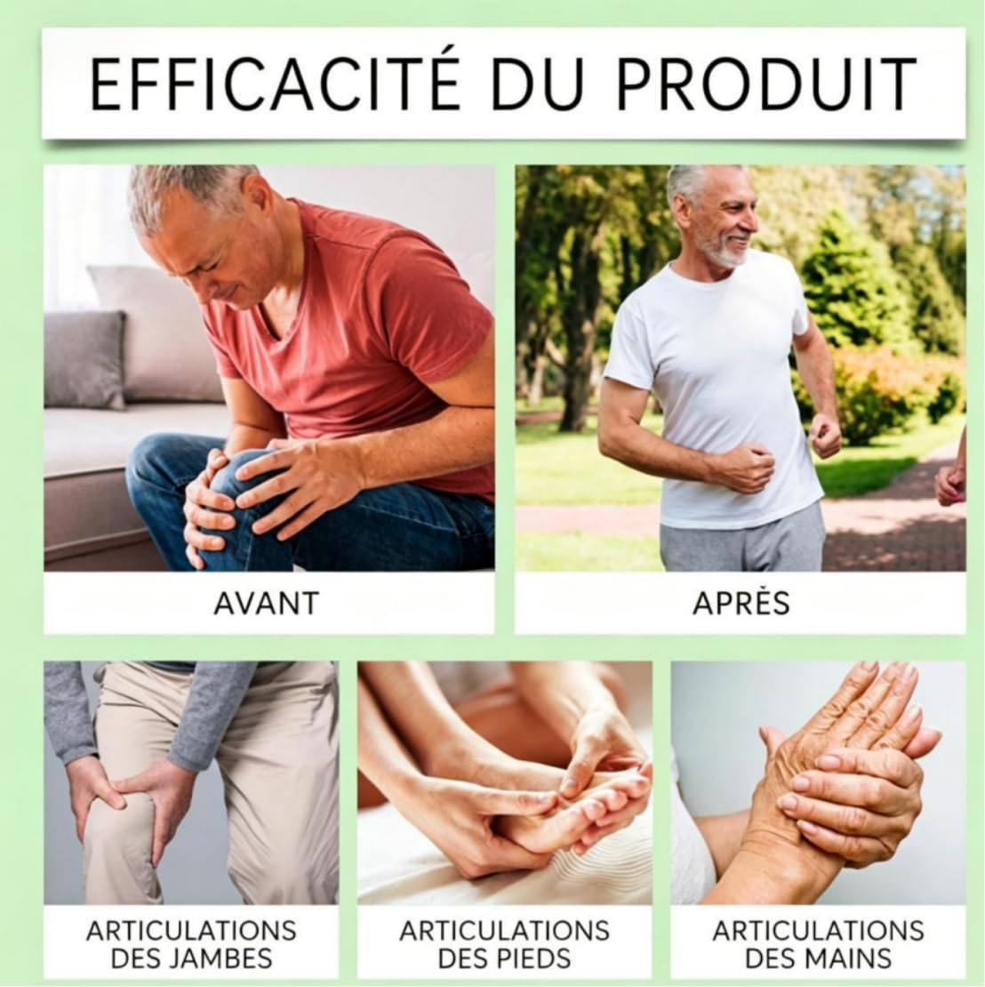 Baumelis Baume Miracle, Miracle Balm, Pour des jambes légères et sans œdèmes (1PCS)