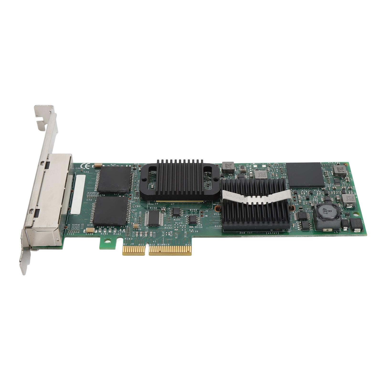 Hidyliu Scheda di Rete PCIe Gigabit Adattatore Professionale a 4 Porte RJ45 per Prestazioni del Server Migliorate e Installazione Semplice