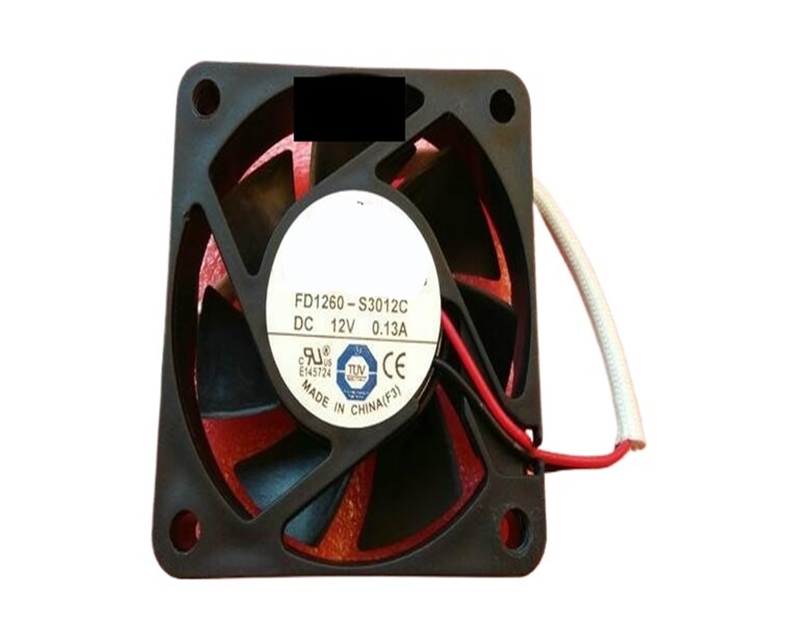 MGIMGFKZD 60 * 60 * 15mm FD1260-S3012C DC12V 0.13A 2 Wire 6CM Cooling Fan