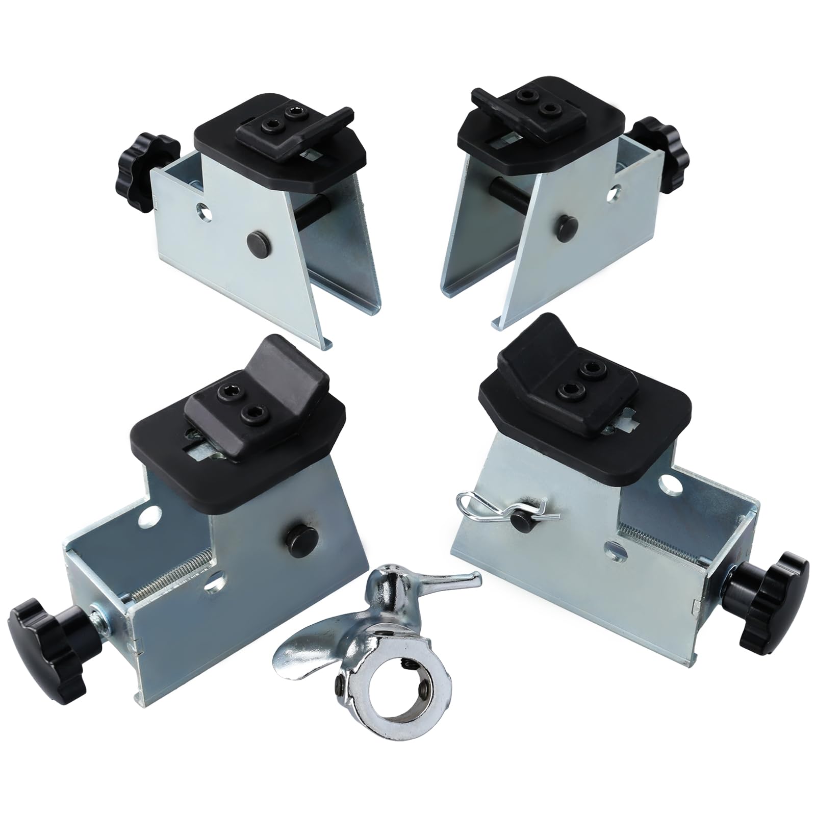 Nawwgy ATVs Motorbike Adapters,Manual Tire Changer Adapters,Tire Machine Accessory,Deduction Clamping Jaw Rim Clamps Steel