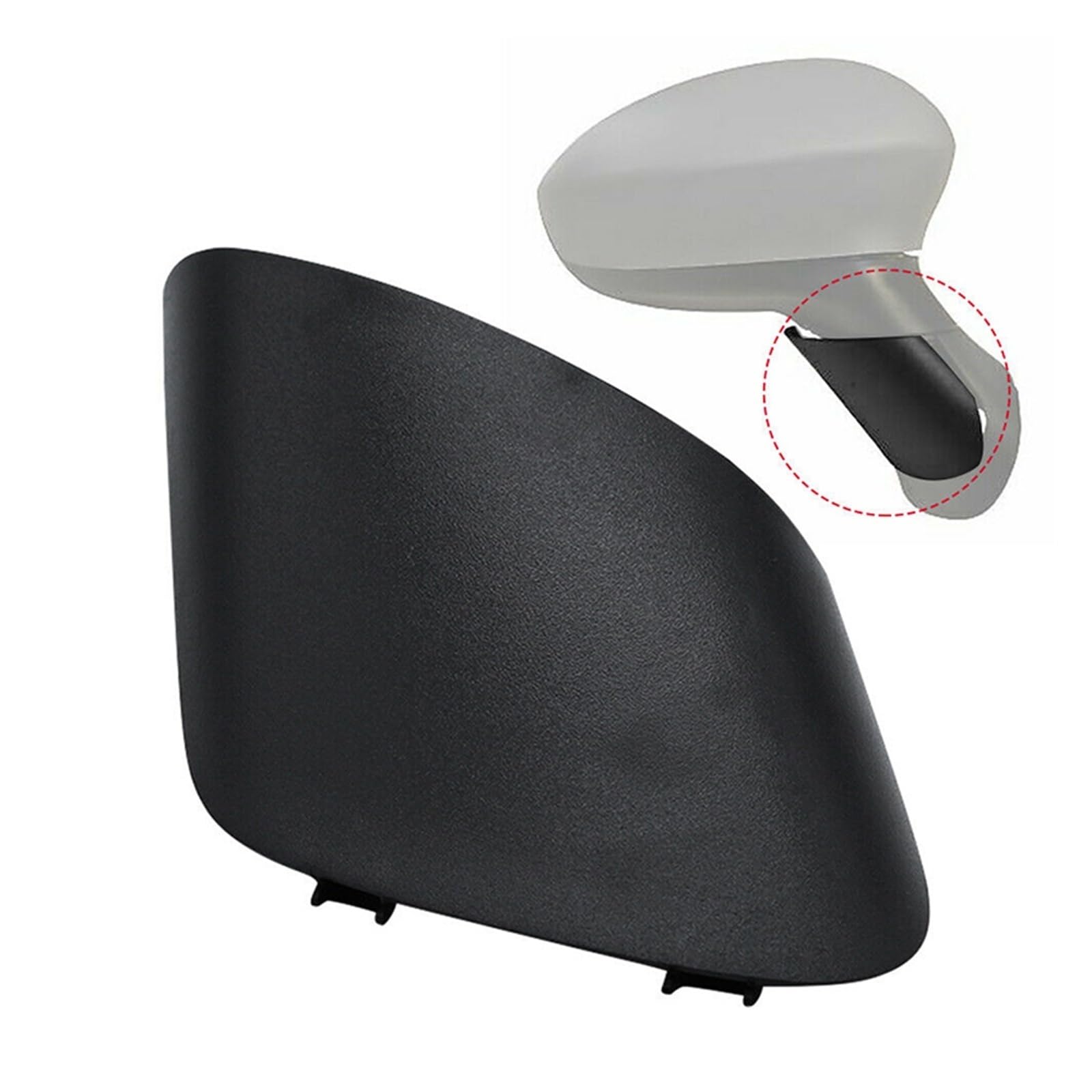 Specchietto retrovisore dell'automobile Per Fiat Per Grande Per Punto Per EVO Sinistra Destra Sostituzione Portiera Auto Specchietto Retrovisore Coperchio Vite Tappo(1Pair)