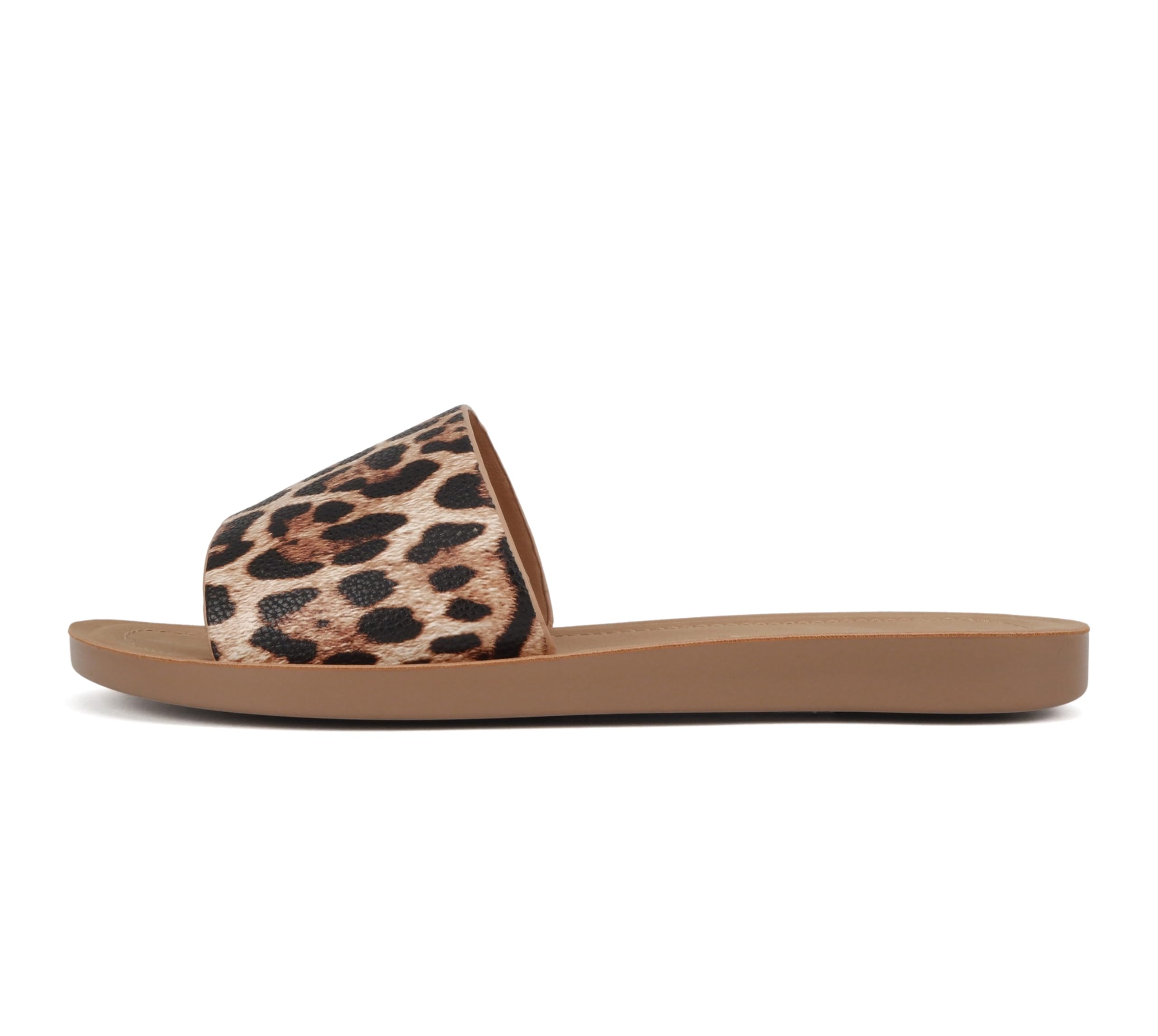 Soda Shoes Efron-S Women Flip Flops Basic Plain Slippers Slip On Sandals  Slides Casual Peep Toe Beach