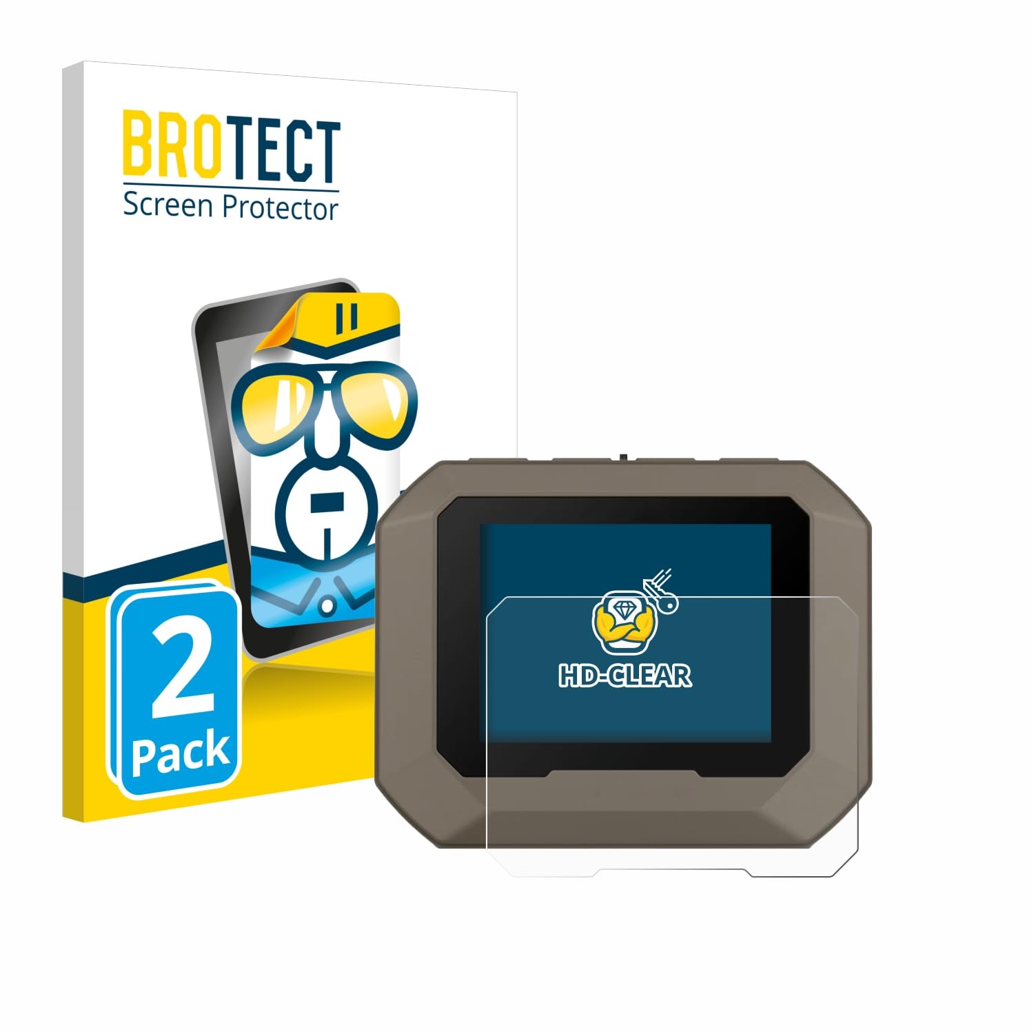 Mr.Shield Schutzfolie Für Garmin Xero C1 Pro [3 St Produktbild-Vorschau 2