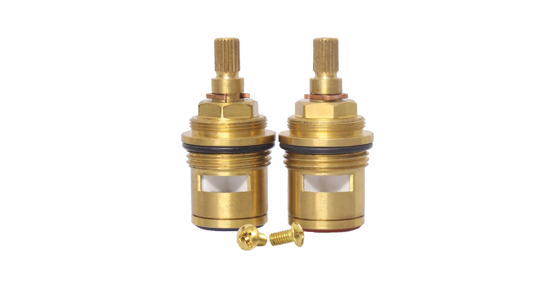 Gaosin Bathroom Basin 2PCS Pair 3/4'' Ceramic Disc Cartridge