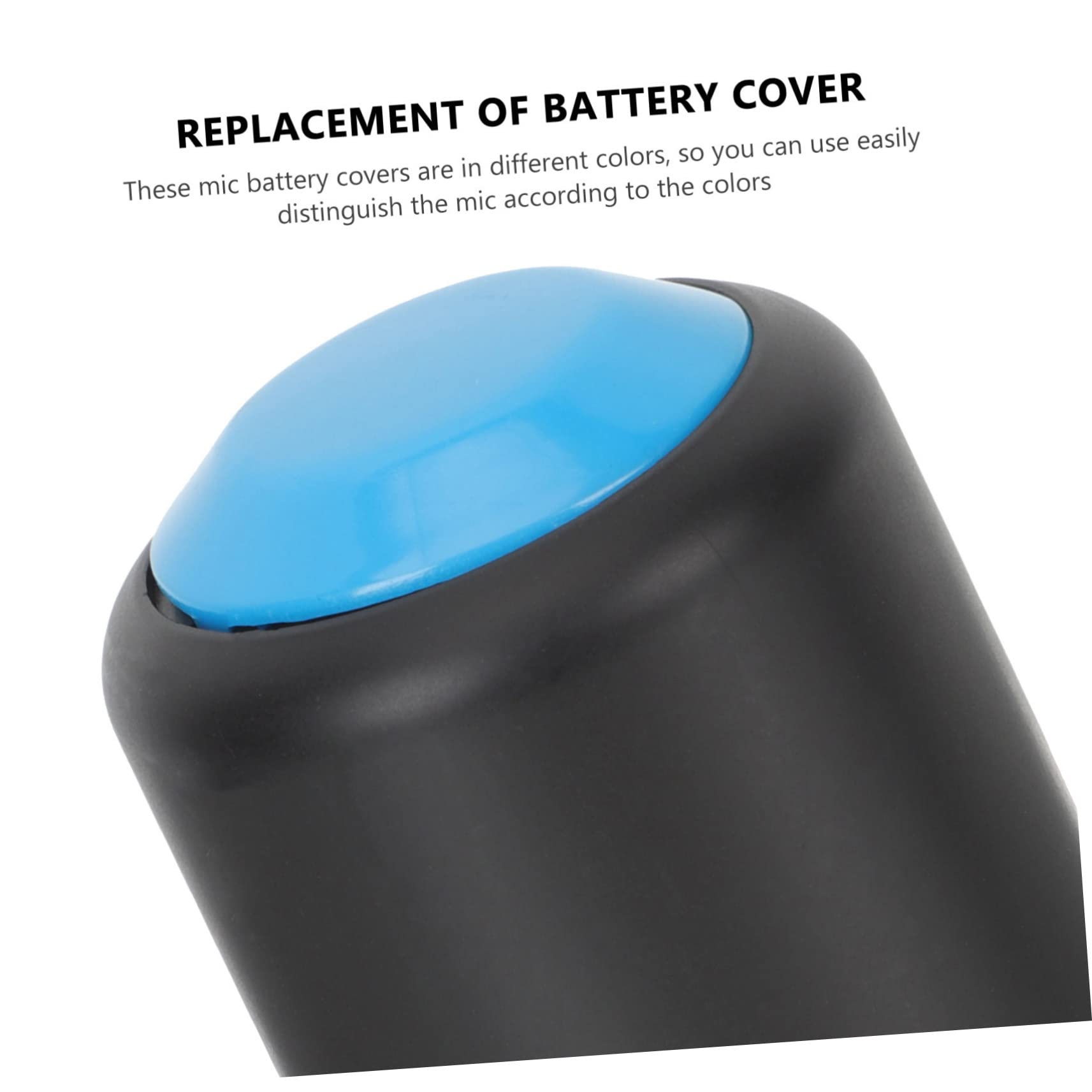 Snapklik.com : 4pcs Screw Appendix Wireless Mic Plastic Mic Battery ...