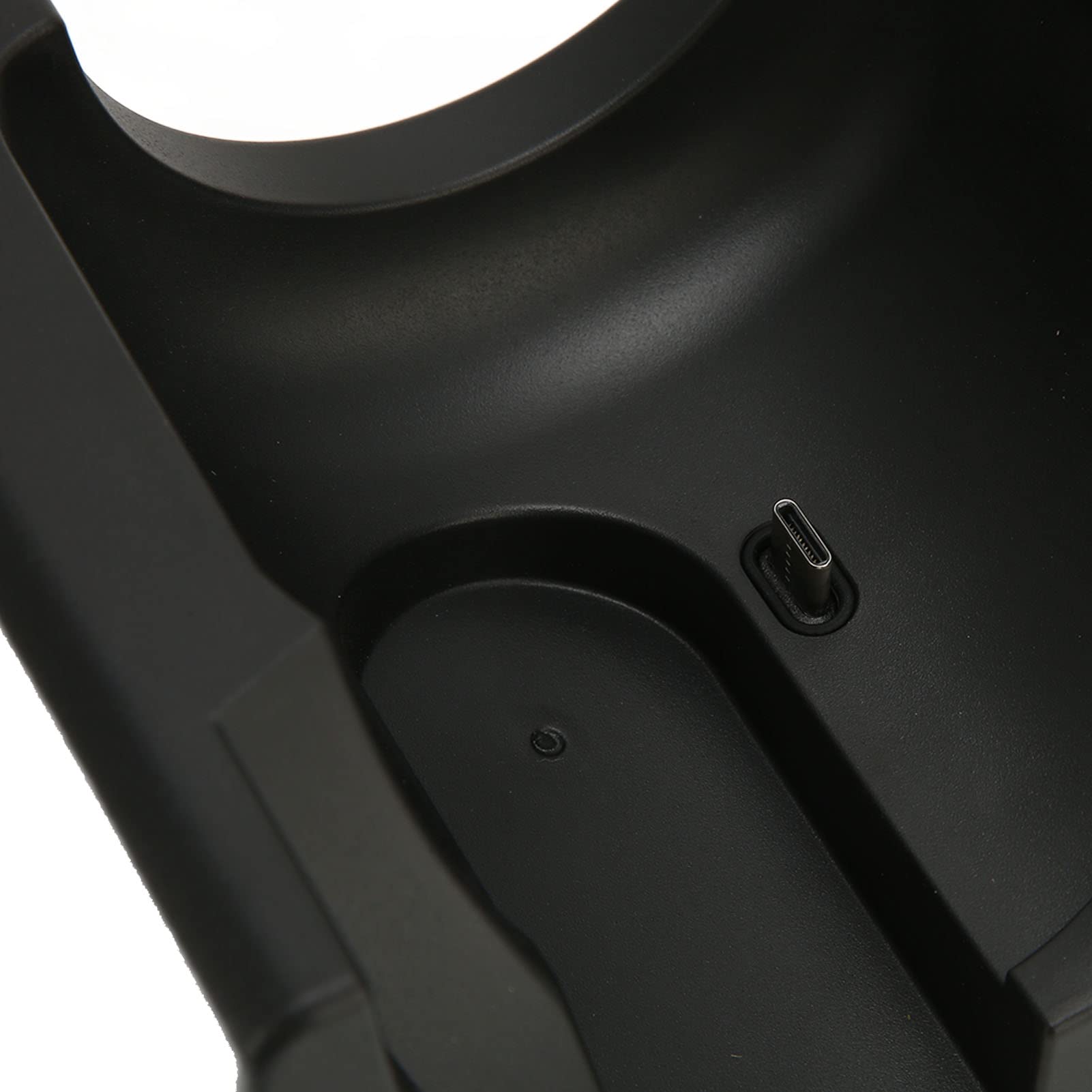 Station de Charge Double pour VR 2, Station de Recharge sans Fil pour VR avec Charge Rapide Type‑C et indicateur LED, Base de Charge compacte en ABS pour Deux Casques