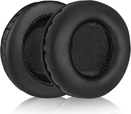 Almohadillas de repuesto compatibles con Sony MDR-V700DJ V700 DJ MDR-V500DJ V500 DJPioneer HDJ1000 HDJ2000 HDJ1500 Auriculares Soft Protein Leather