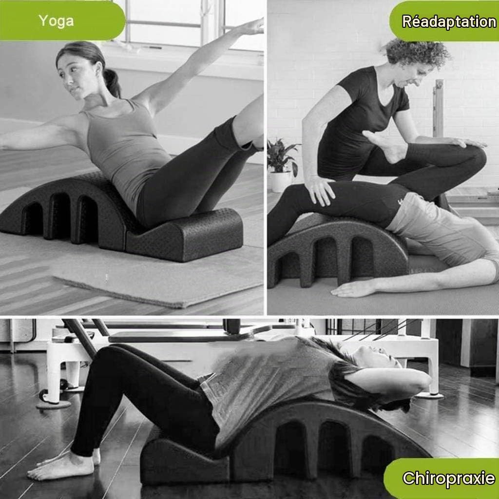 Table de Massage à Arc Pilates, Arc de Pilates Multifonctionnel, Dispositif de Correction de la Colonne vertébrale, lit de Massage pour Correction de la Colonne cervicale