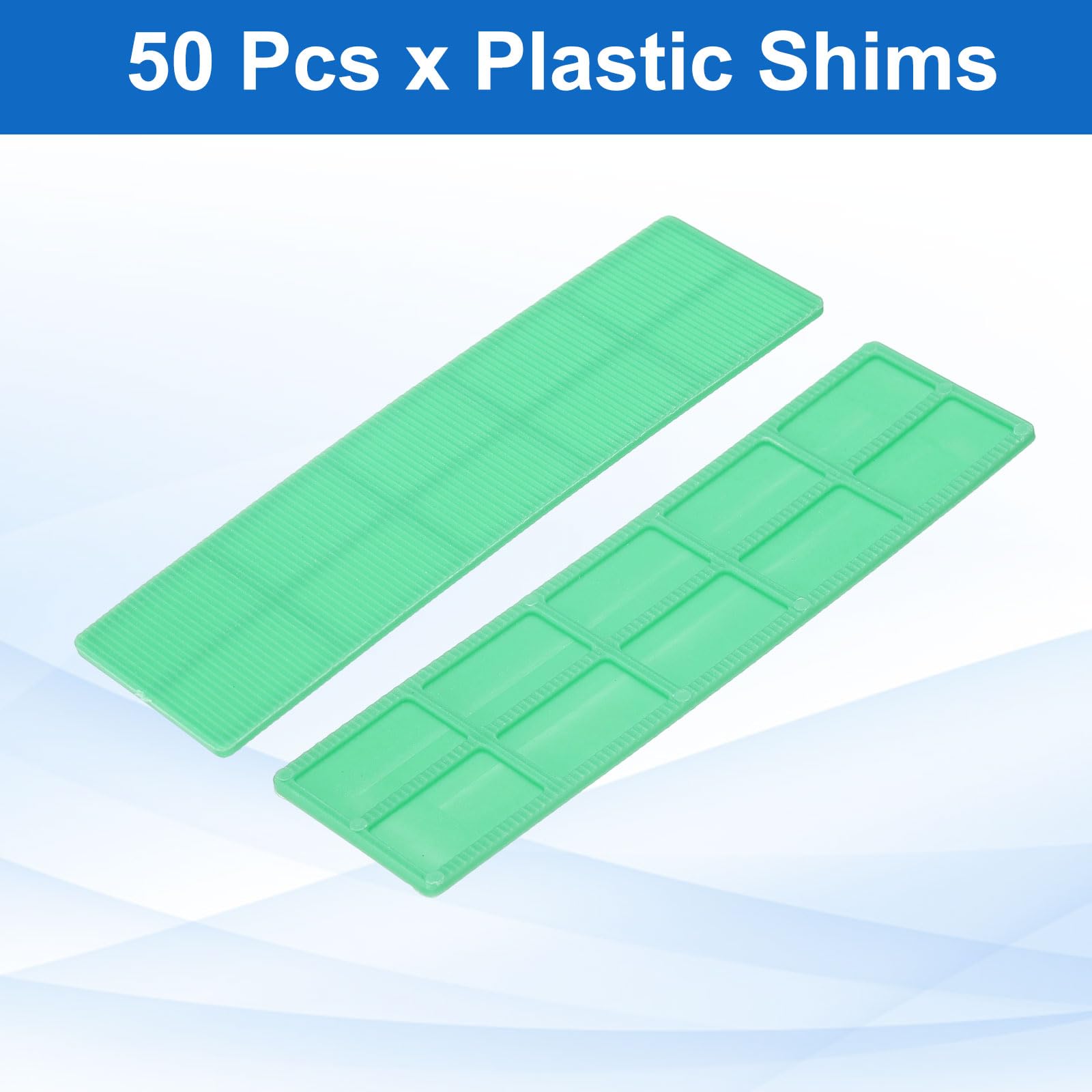 Plastic Shims - Leveling & Spacing for Tile & More -3 Plastic Shims - Leveling & Spacing for Tile & More -3