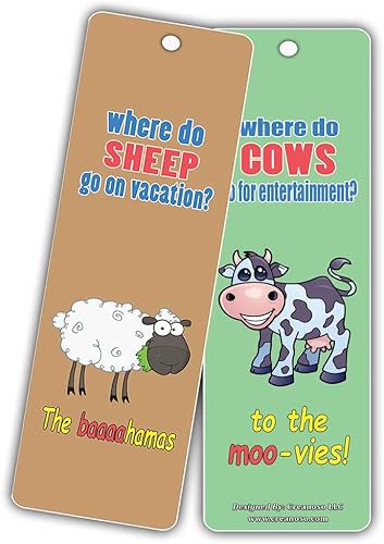 Miniatura 6 de Creanoso Marcadores de tarjetas para niños (paquete de 30)  Bromas hilarantemente tontas y divertidas serie 2  Excelentes recuerdos de fiesta,