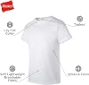 Camiseta interior Hanes para niños, camisetas blancas EcoSmart para niños, manga corta, paquete de 5 o 10 7