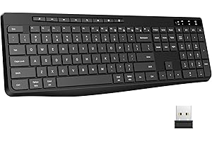 Wireless Multi-Device Keyboard: Seamless Typing Across Your Devices