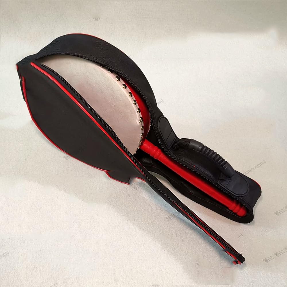 Tamburo Tibetano Portatile, Comprese Bacchette E Borsa, Strumento A Percussione Per Spettacoli Per Adulti,A,25CM