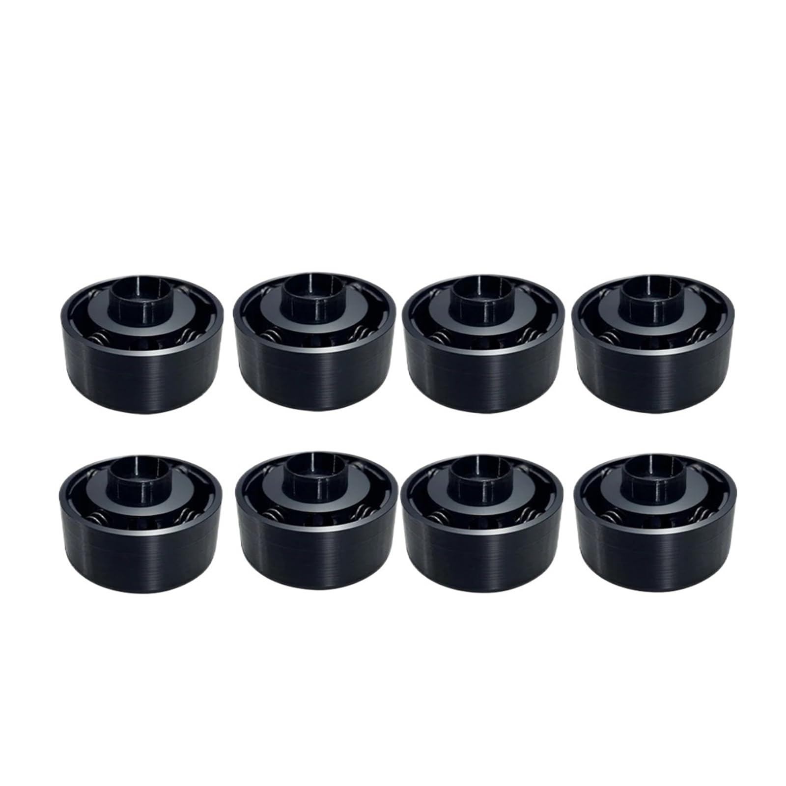 Compatibile con Bambu Lab, piedini antivibranti for P2S | Poggiapiedi a quattro molle, antiscivolo, antiurto, for P2S, durevole e stabile(Black x 8)