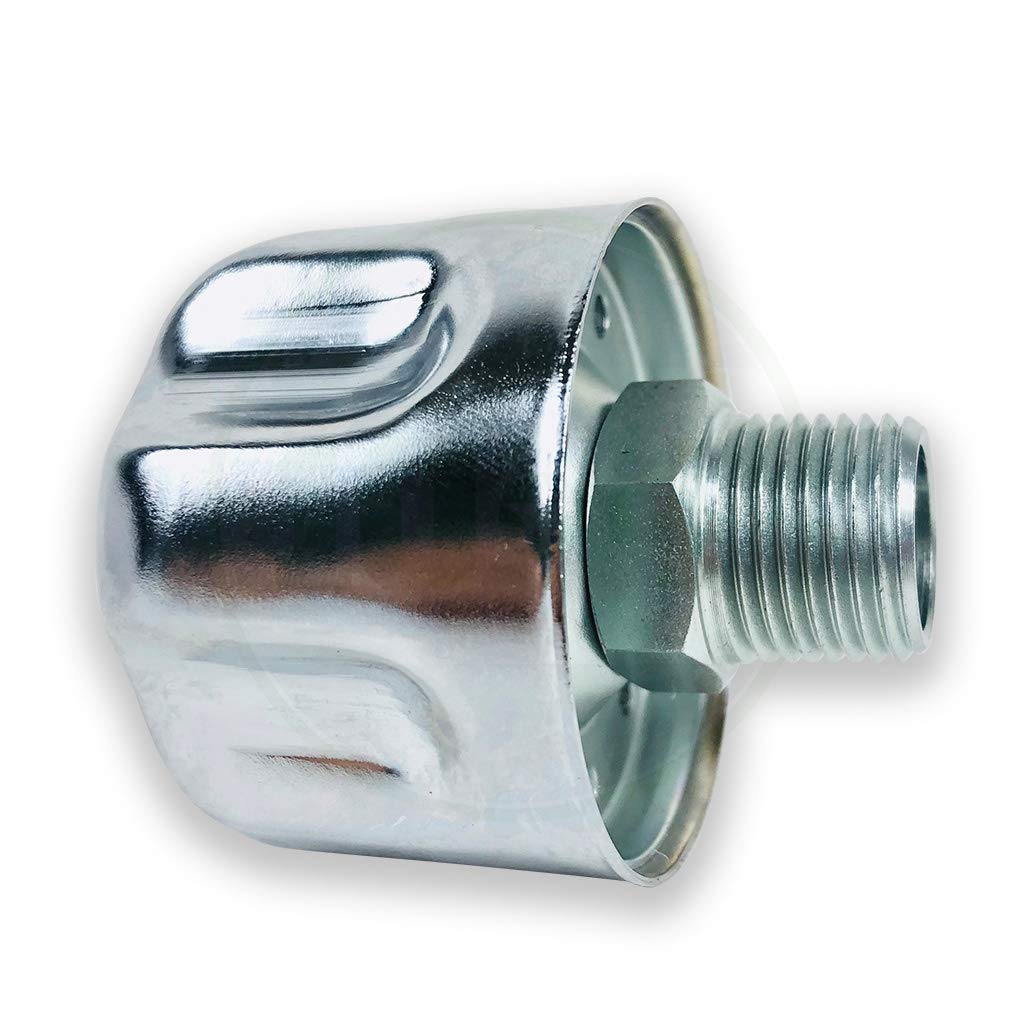 Buyers Products HBF6 DC Hydraulikaggregat 3/8" Entlüftungskappe Freistrom Ventilator für Reservoir Ölbeständig 3/8 NPT