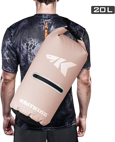 Miniatura 2 de KastKing Cyclone Seal - Bolsa seca 100% impermeable con funda para teléfono, bolsillo frontal con cremallera, perfecta para playa, pesca, kayak,